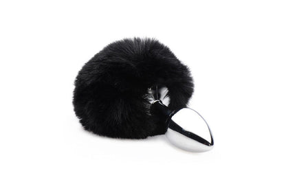 Onyx Bunny Tail Anal Plug