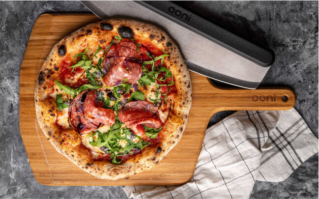 Ooni - Bamboo Pizza Peel & Serving Board