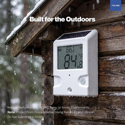 Outdoor Solar Thermometer Hygrometer