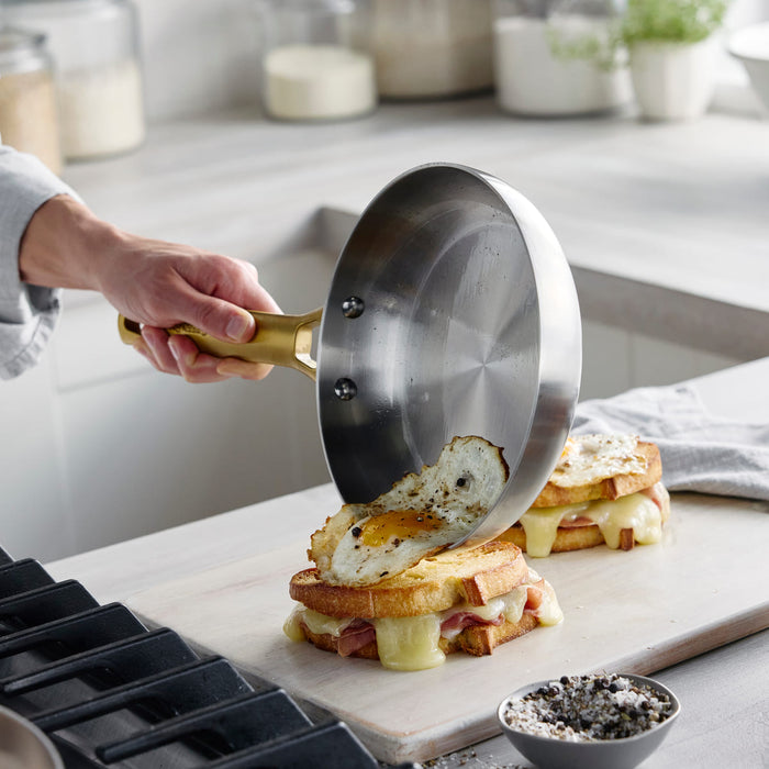 CC009589-102 - Padova Padova Frying Pan, Stainless Steel - 20cm - Product Image 2