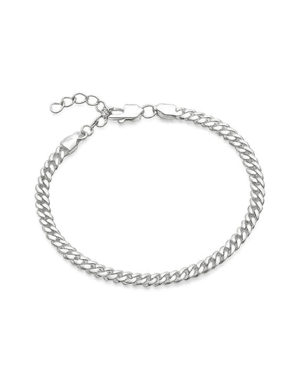 Armband med pansarkedja till dam.