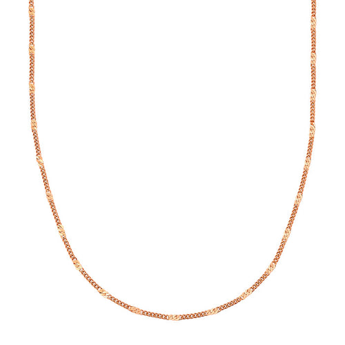 Panzerkette roségold