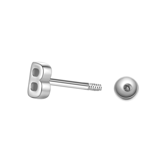 Piercing Buchstabe B
