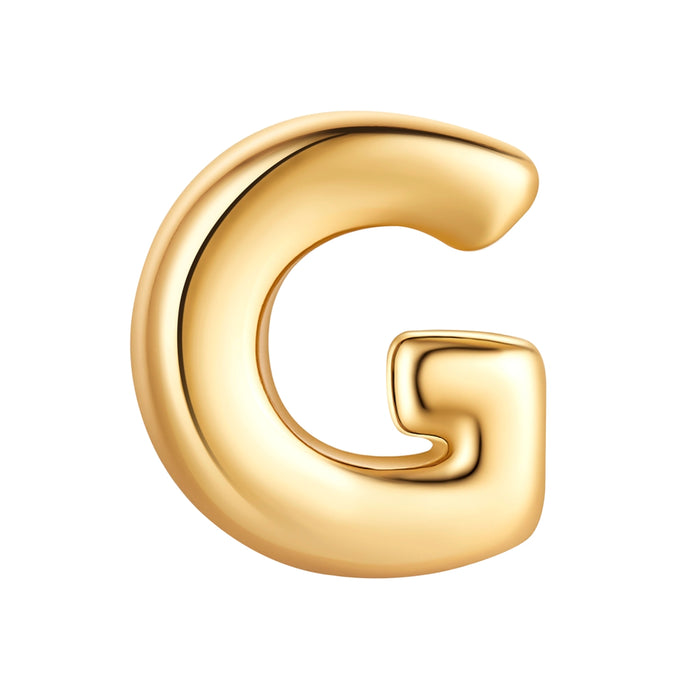 Piercing Buchstabe G gold