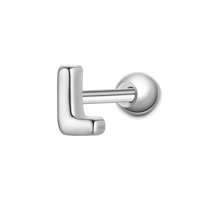 Piercing Buchstabe L