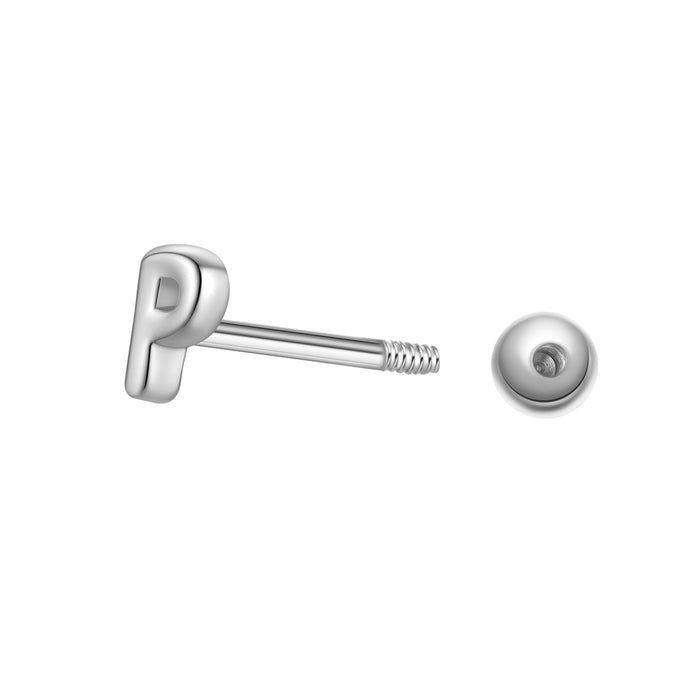 Piercing Buchstabe P