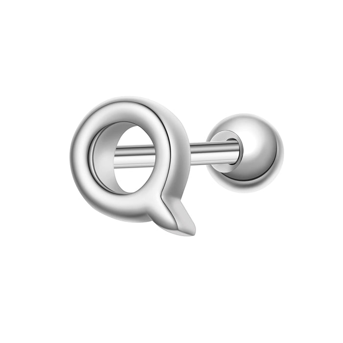 Piercing Buchstabe Q