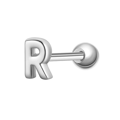 Piercing Buchstabe R