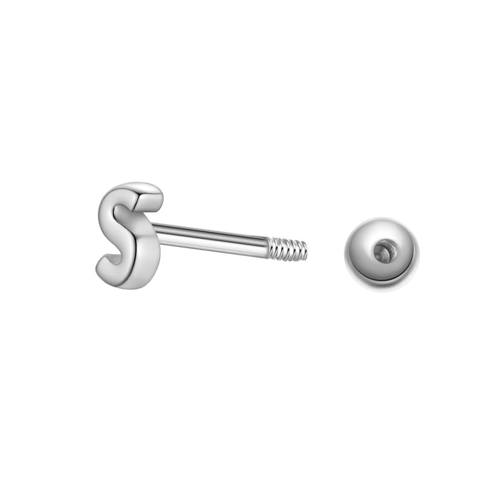 Piercing Buchstabe S
