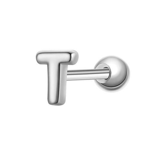 Piercing Buchstabe T
