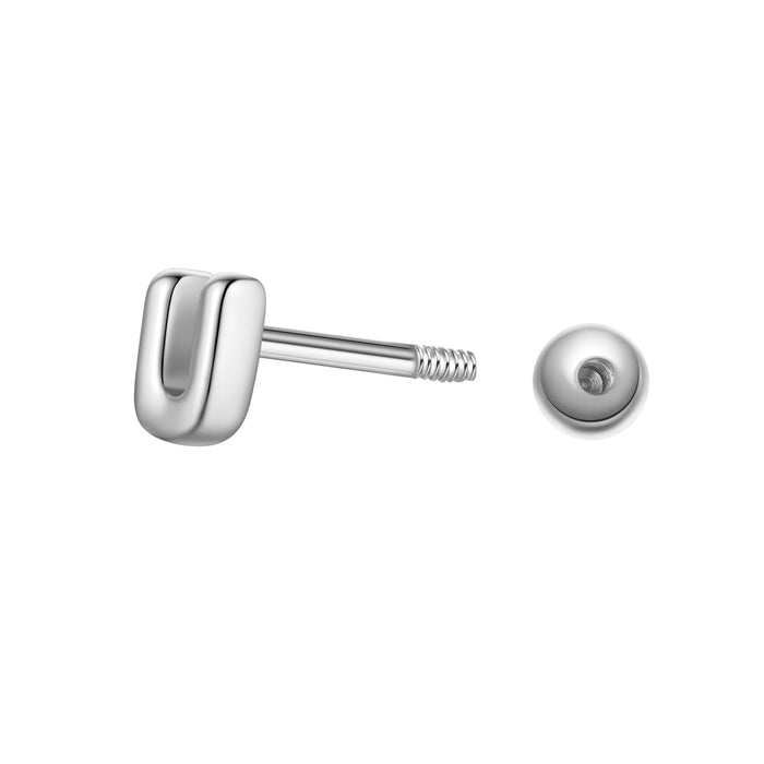 Piercing Buchstabe U