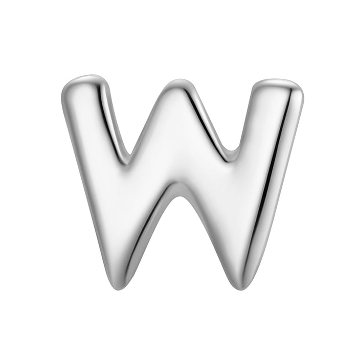 Piercing Buchstabe W