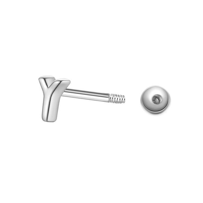 Piercing Buchstabe Y