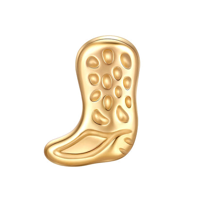 Piercing Cowboystiefel gold