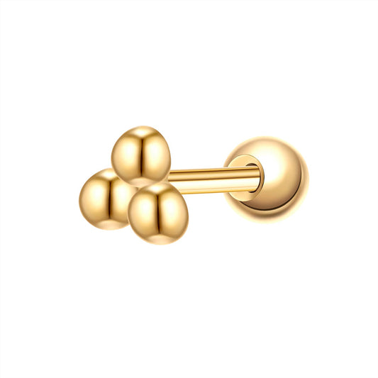 Piercing Kugeln gold