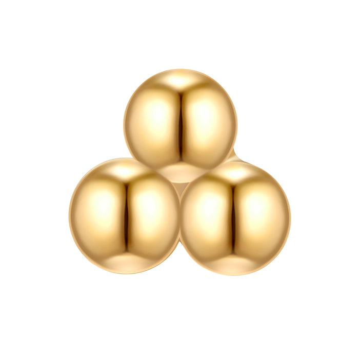 Piercing Kugeln gold