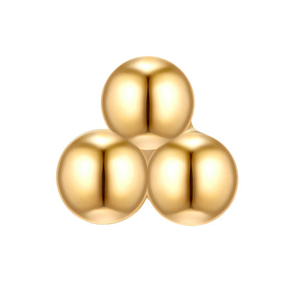 Piercing Kugeln gold