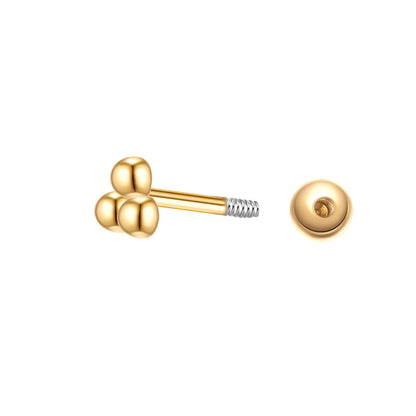 Piercing Kugeln gold