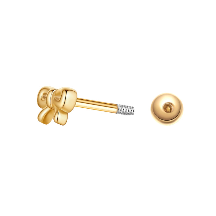 Piercing Schleife gold