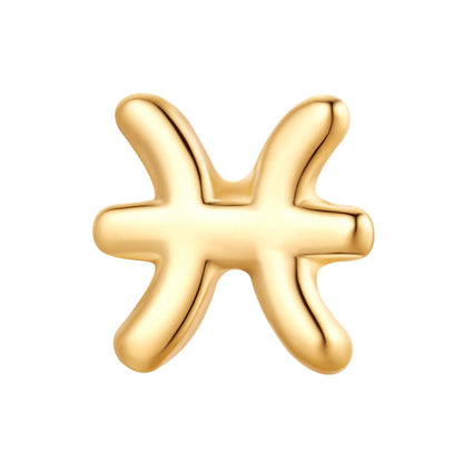 Piercing Sternzeichen Fische gold