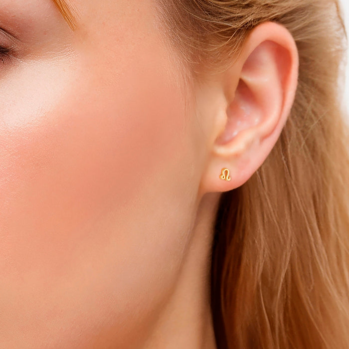 Piercing Sternzeichen Löwe gold
