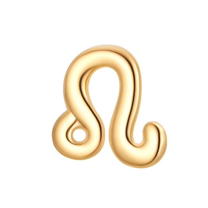 Piercing Sternzeichen Löwe gold