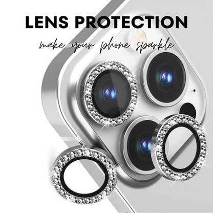 Pink Diamond Phone Camera Lens Protector