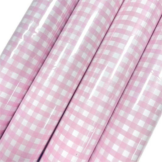 Rosanne Beck Party Pink Gingham Runner