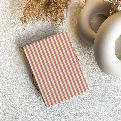 Pink & Green Stripes | Kindle Case