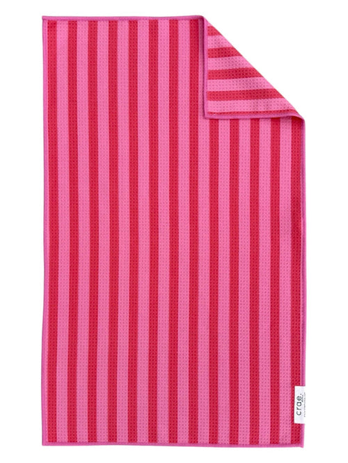 Crae.Home Hand Towel (17 in x 27 in) / Pink Pink Licorice: Double-Sided Hand Towel