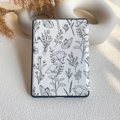 Plant Pencilwork | Kindle Case - White - IMCASE