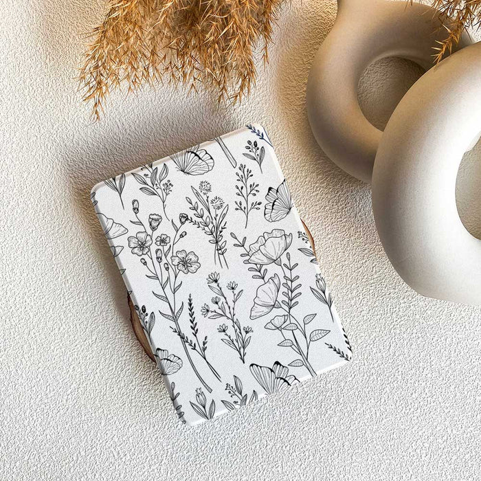 Plant Pencilwork | Kindle Case - White - IMCASE