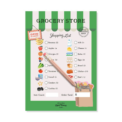 Inklings Paperie Inklings Tiny Town™ Play Notepad - Grocery Store