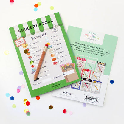 Inklings Paperie Inklings Tiny Town™ Play Notepad - Grocery Store
