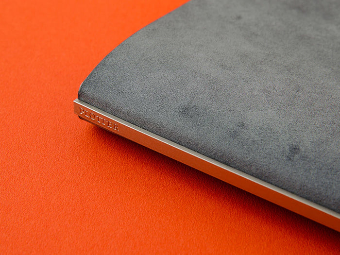 PLOTTER 6 Ring Leather Binder - Mini Shiranami