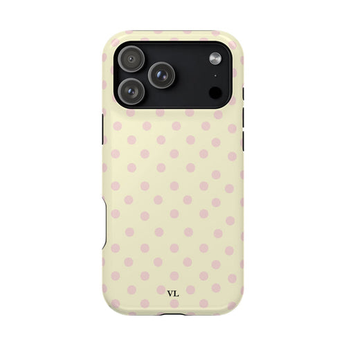 Polka Dots MagSafe Case - Vanilla Lane