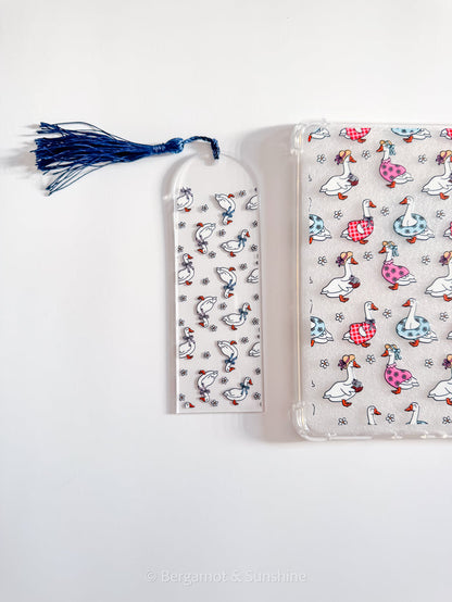 Poolside Geese E Reader Case