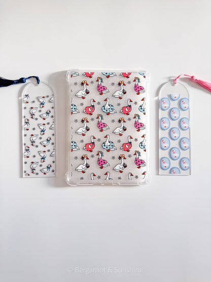 Poolside Geese E Reader Case