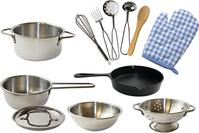 PopOhVer Deluxe Pots and Pan Set