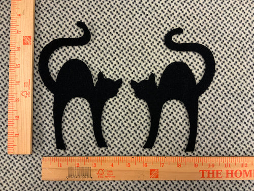Pre cut Scaredy Black Cats