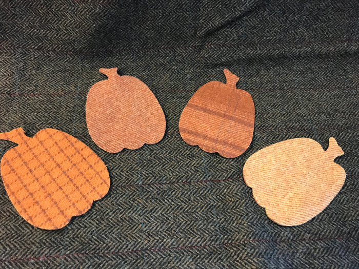 Pre Cut Small Pumpkin Shapes