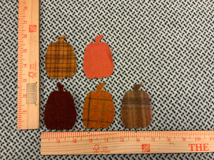 Pre Cut Small Pumpkin Shapes