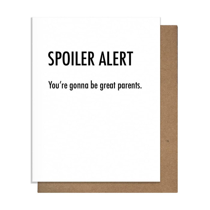 Pretty Alright Goods - Great Parents - Baby Card