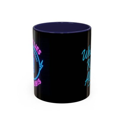 Pretty Lies Neon Coffee Mug - New 2025