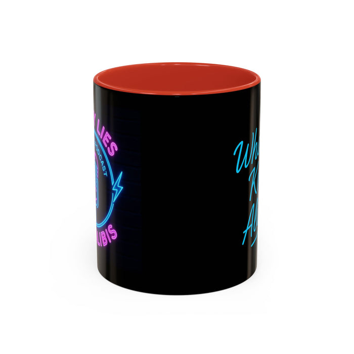 Pretty Lies Neon Coffee Mug - New 2025