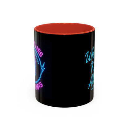 Pretty Lies Neon Coffee Mug - New 2025