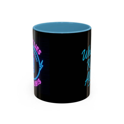 Pretty Lies Neon Coffee Mug - New 2025