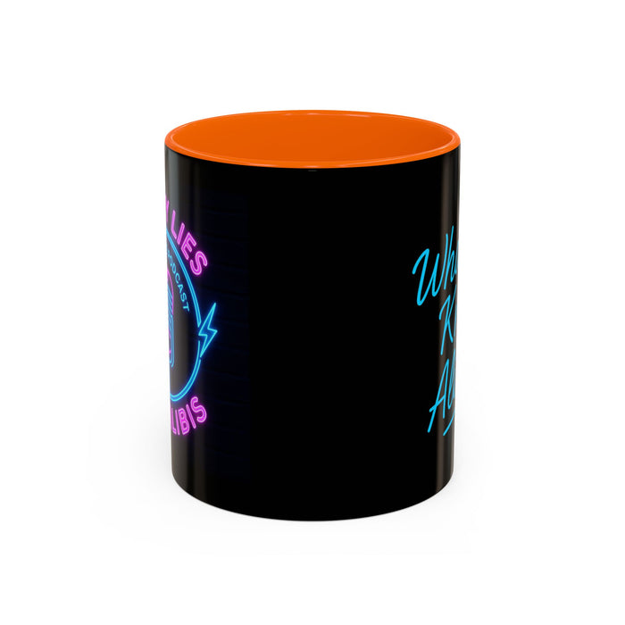 Pretty Lies Neon Coffee Mug - New 2025