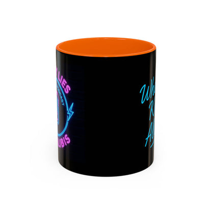 Pretty Lies Neon Coffee Mug - New 2025