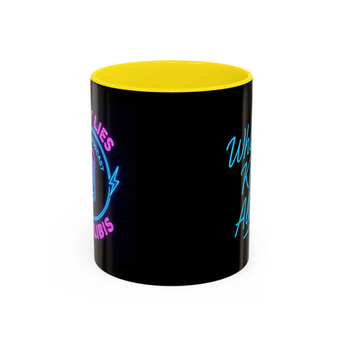 Pretty Lies Neon Coffee Mug - New 2025